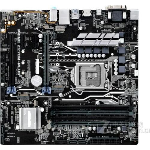 ASUS PRIME Z270M-PLUS motherboard LGA 1151 DDR4 USB3.0 64GB Z270 desktop motherboard