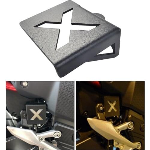 Motorcycle Brake Pump Fluid Reservoir Guard for Honda CBR500R CB500X, Easy installation