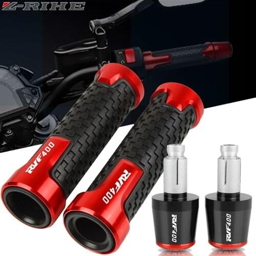 For Honda RVF400 RVF 400 NC35 1994 1995 1996 Motorcycle Accessories 22mm 7/8" Hand Handle Bar Grip Ends Rubber Handlebar Grips