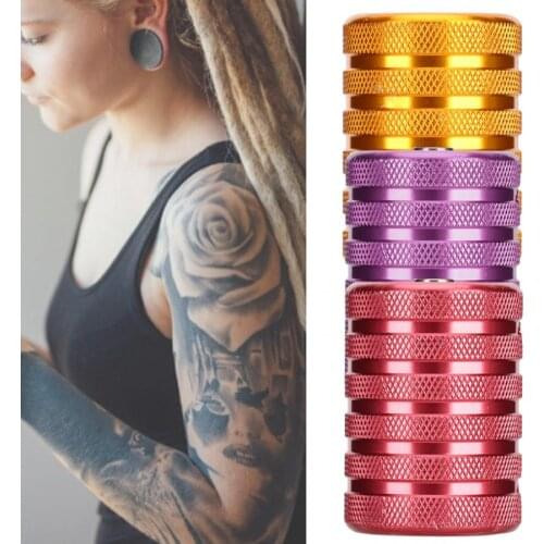 35mm Alloy Tattoo Machine Grip Handle Non-Slip Tattoo Supplies for Body Art Tool Tattoo Machine Handle