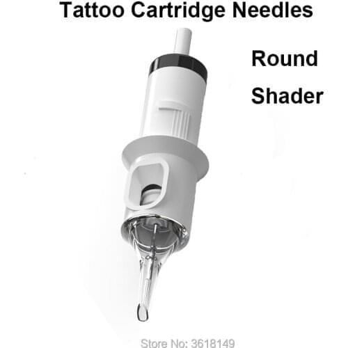 20 pcs Tattoo Needles Revolution Cartridge Round Liner (0.30mm /0.35mm needle) RC1003RL RC1005RLRC1007RL RC1009RL RC1014RL