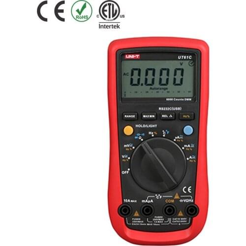 UNI-T UT61C UT-61C AC DC Modern Digital Multimeter