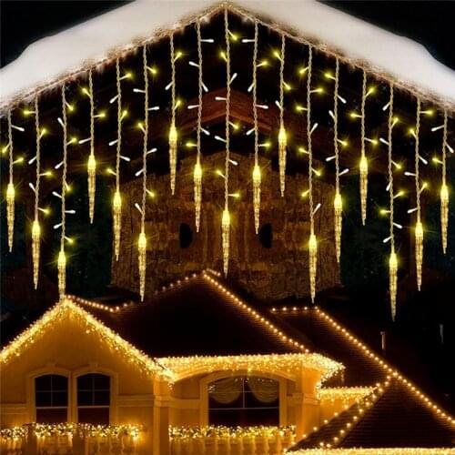 ZSPQGD LED Garlands Icicles
