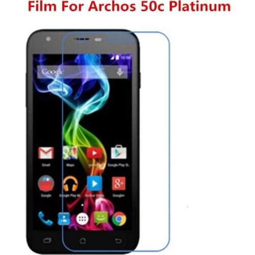 1/2/5/10 Pcs Ultra Thin Clear HD LCD Screen Protector Film With Cleaning Cloth Film For Archos 50c Platinum