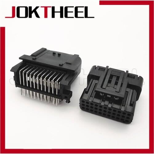 1/5/10/20 sets 0.6mm Sumitomo 33 pin way ECU male female waterproof electrical wire plug pin connector with terminals 6189-7106