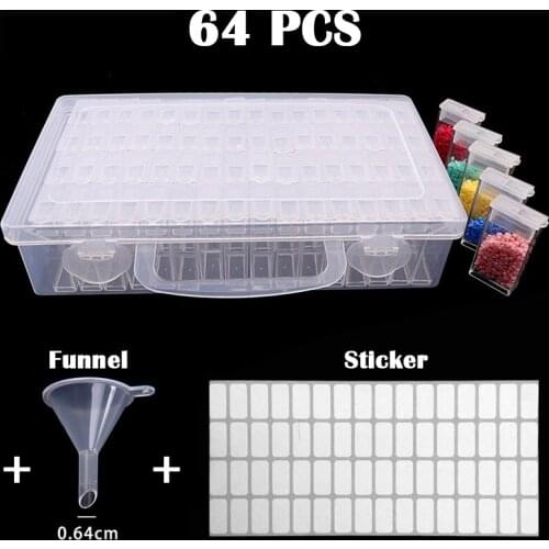 6/28 slots diamond painting accessories box,diamond painting 5d holder storage,broderie diamant,case cross stitch sewing Tools