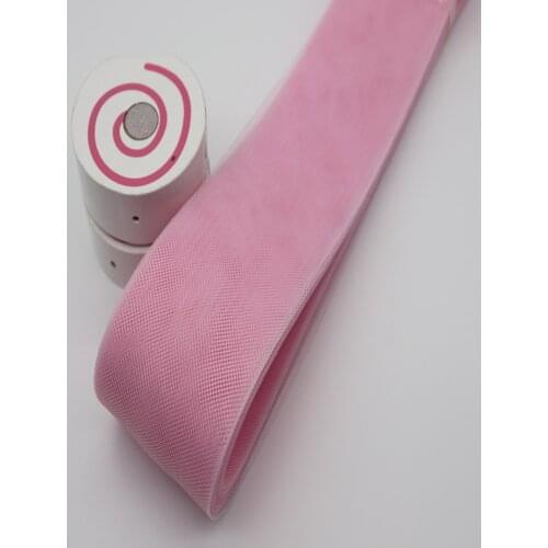 7cm Soft Plain Crin veiling Horsehair Crinolines ribbon fabric for crafts, diy hat accessories 25yards