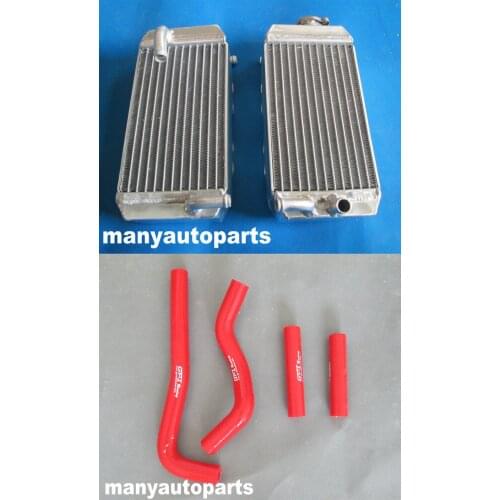 Aluminum Radiator &RED hose for Honda CRF150R CRF150 07-13 08 09 10 11 12 2013 2012 2011 2010
