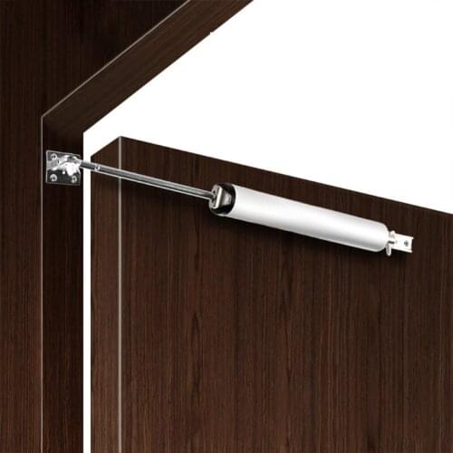 Aluminum Alloy Automatic Door Closer Pneumatic Buffer Page for Office/Store/Home