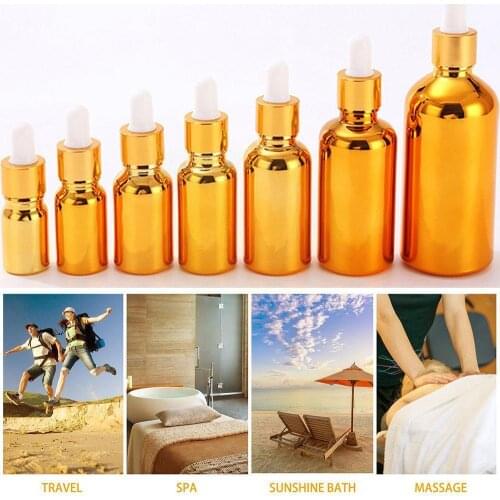 Essential Oil BottleGlass Screw Cap BottleGlass Empty PumpEssential Oil Dispensing BottleSkincare Bottle Glass Dropper Prod E7A2