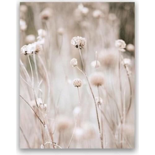 Diy Diamond Painting Dogs Tail Grass Art Plant Simple Handmade Diamond Round Diamond Square Diamond Home Decoration