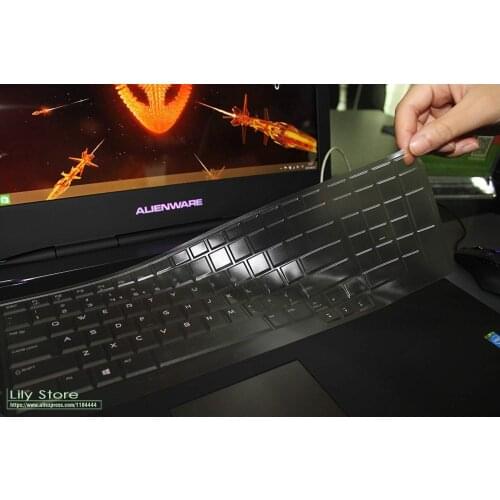 For Dell Alienware 17 R2 R3 R4 2015 2016 2017 version AW17R4-7005SLV 7006SLV 7092SLV 8342SLV Keyboard Skin Cover Protector TPU