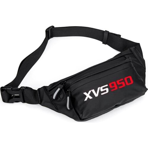 For Yamaha XVS950 XVS 950 BOLT C SPEC/BOLT R SPEC Men Waist Pack Belt Hip Bum Slant back bag Chest Bag Male Motorcycle Riding