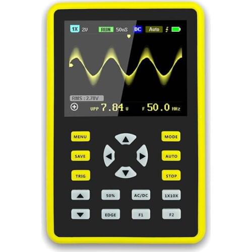 FNIRSI-5012H Digital Mini Oscilloscope with 100MHz Bandwidth and 500MS/s Sampling Rate with 5012H 2.4" LCD Display Screen