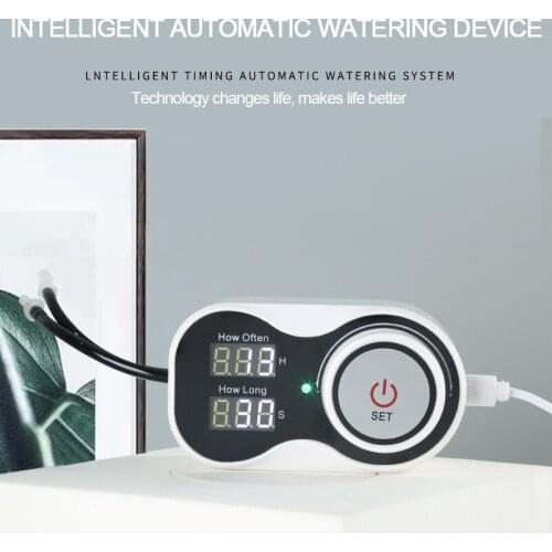 Kit d'irrigation goutte-à-goutte pour plantes d'intérieur, contrôleur d'arrosage automatique pour la maison, outils et
