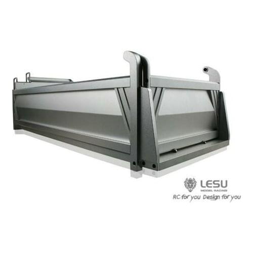 LESU 1/14 Full Metal go 450MM 8*8 Bucket Container B RC Dumper Truck Tamiya TH02027-SMT5