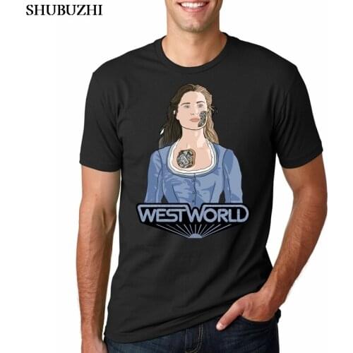Mens T Shirt Westworld Dolores and William The Maze Artwork Awesome Tee