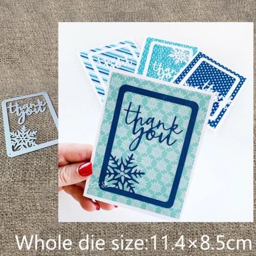 New Design Craft Metal stencil mold Cutting Dies Snowflake Mini Cover Plate scrapbook die cuts Album Paper Card Craft Embossing