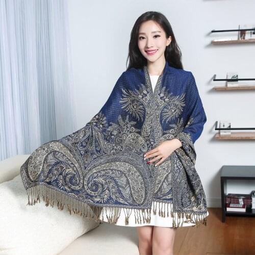 Explosive style shawl new arrival ladies cotton travel holiday extended warm scarf ethnic elegant luxury brand blanket schal