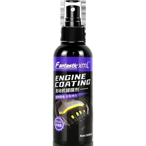 120ML Car Engine Cleaner Agent Engine Compartment Remove Heavy Oil Cleaning Car Polish Ceramic Coating