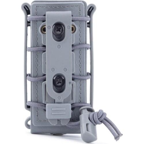 Tactical 9mm Hunting Single Springs Rifle Pouch Open Top Bag Pouch Outdoor Walkie Talkie Bags Rifle Pocket