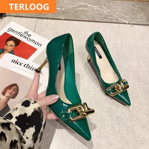 Women High Heels Shoes 2021 New Autumn Sexy Dress Cozy Casual Sandals Designer Fashion Party Wedding Shallow Shoes Mujer Pumps