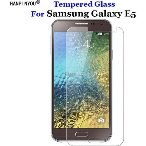 For Samsung Galaxy E 5 Tempered Glass 9H 2.5D Premium Screen Protector Film For Samsung Galaxy E5 E500 5.0"