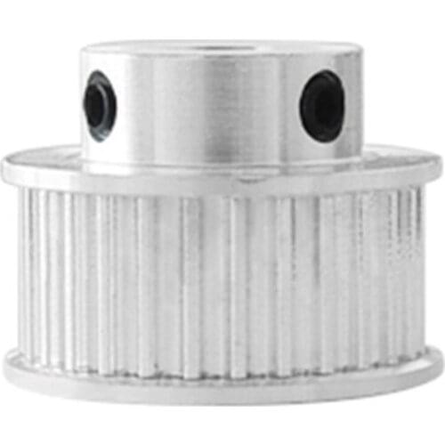 28 Teeth GT2 Timing Pulley 2GT 28T, Bore 6.35/8mm, Synchronous Wheels, Width 10mm Belt