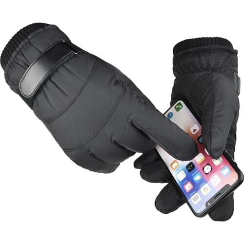 1Pair Unisex Touchscreen Winter Thermal Warm Cycling Bicycle Bike Ski Outdoor Camping Hiking Motorcycle Gloves Full Finger