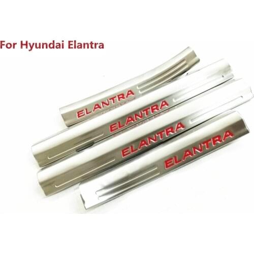 Special Purpose Vehicle threshold strip special modified upper body decoration built Welcome scooter for hyundai elantra 2016