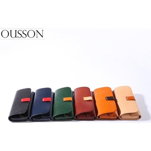 Glasses Case Leather Glasses Bag Fashion Portable Sunglasses Box Unisex Fashion Men Women Glasses Case Protective Box