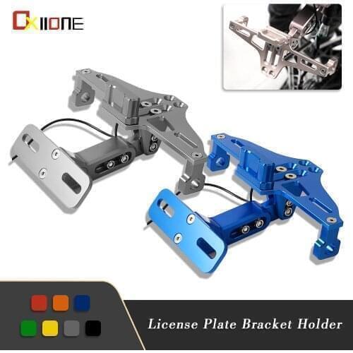 For BMW F650GS ABS DAKAR SCARVER G650GS F650GS F700GS F750GS F800GS F850GS Adventure Motorcycle License Plate Bracket Holder