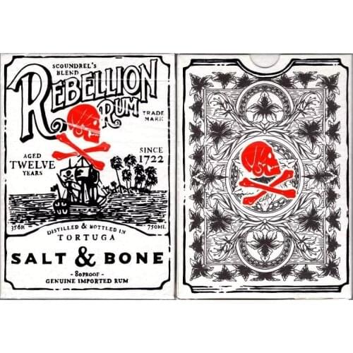 Ellusionist Salt & Bone Playing Cards Bicycle Rebellion Rum Deck USPCC Collectable Poker Magic Card Games Magic Tricks Props