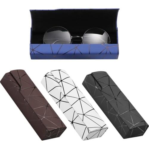 Hot New 1 Pc Women Men Fashion Glasses Box Protective Case Portable Fashion Handmade Optical Reading Eyeglasses Accessories