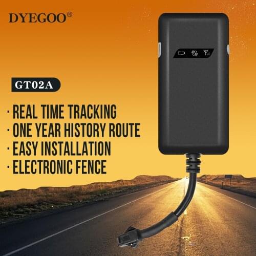 Easy operation and high precision GPS Tracker Car GSM GPRS Locator GT02A