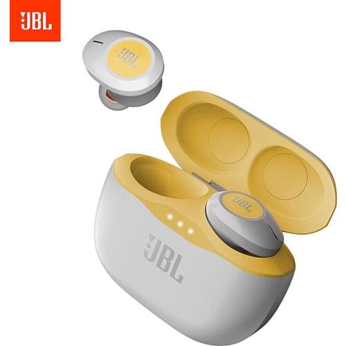 JBL T120TWS True Wireless Bluetooth Earphones TUNE 120 TWS Stereo Earbuds Bass Sound Headphones Headset with Mic Charging Case