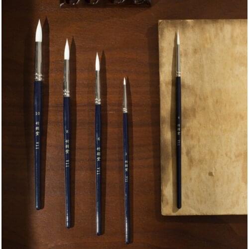 ZY Tang,V11 Round Reinforced fiber hair(synthetic),watercolor brush,watercolor paint,watercolor paingting brushes,sharp-pointed