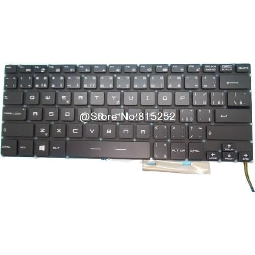 Laptop Keyboard For MSI GS30 2M-036CZ GS32 6QE-005CZ 6QE-006CZ GS40 6QE-026CZ 6QE-088CZ 6QE-230CZ 6QD-006CZ GS43VR 6RE-021CZ