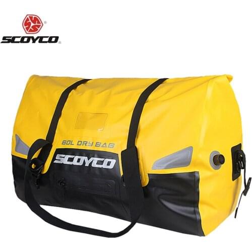 SCOYCO Motorcycle Bag 60L Multifunctional Waterproof Package Motocross Bag Motorcycle Travel Bag Moto Luggage Bags,MB25