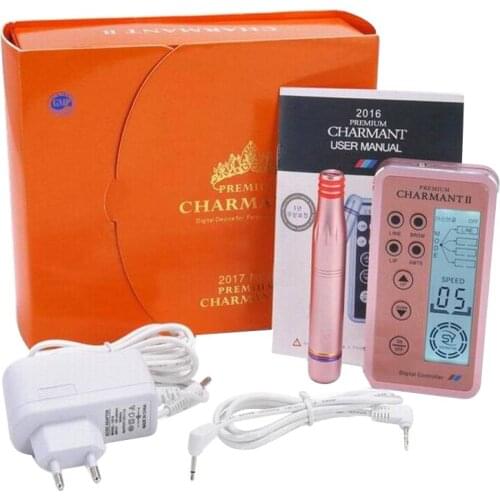 Best Selling Charming 2 Permanent Makeup Machine Kits for Eyebrow Revolving Swiss Micro Blade Mts Pen Set