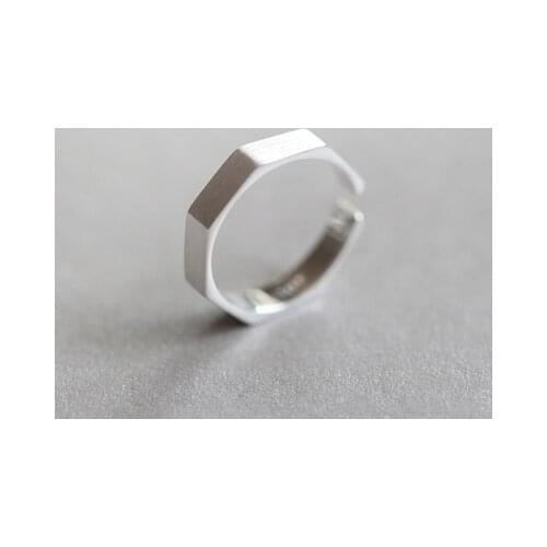 New 925 Sterling Silver Rings Nuts Couple For Women Rings Adjustable Rings Free Shipping