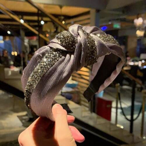 Hair Band Womens Simple Broad-sided Press Hair Headband Temperament Versatile Hair Accessories Cute Headband