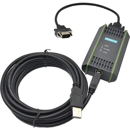 PLC Programming Cable S7-200 / 300 Data Download Line 6es7972-0cb20-0xa0 whit Photoelectric Isolation