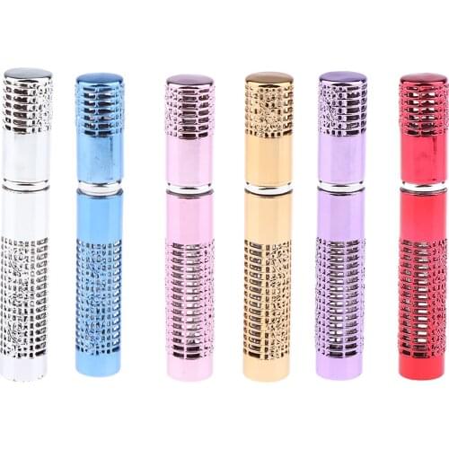 Travel Portable Refillable Empty Jar Perfume Atomizer Pump Spray Bottles 5ml