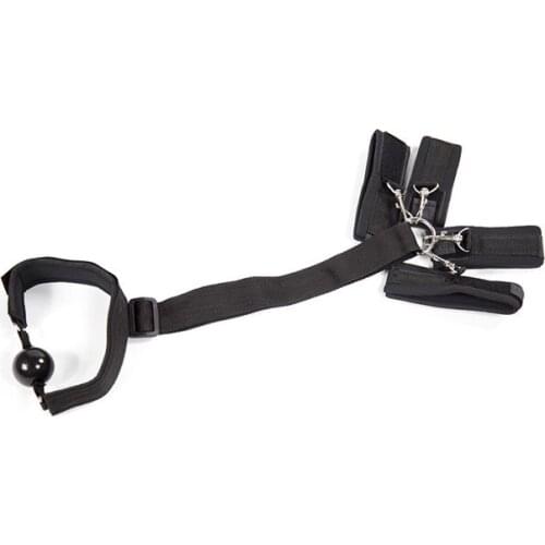 Hand And Foot Back Straps Nylon Mouth Ball Tied Hands And Feet Bound Toys Female Toys Flirting