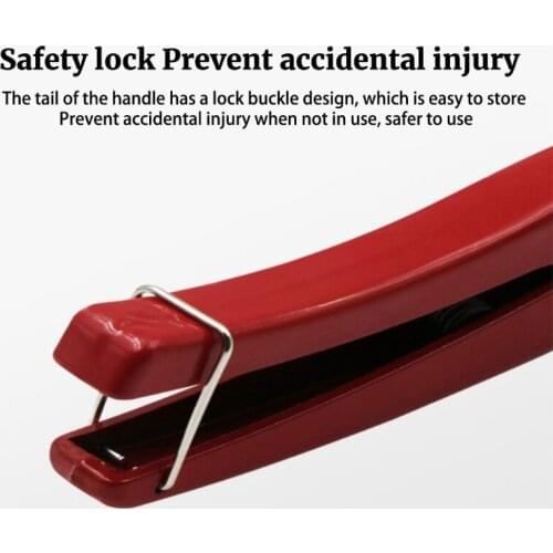 PVC Pipe Cutter 32mm 1.2" Scissors Pipe Shear PVC PU PP PE Hose Cutting Hand Tool Flat Cutting Red