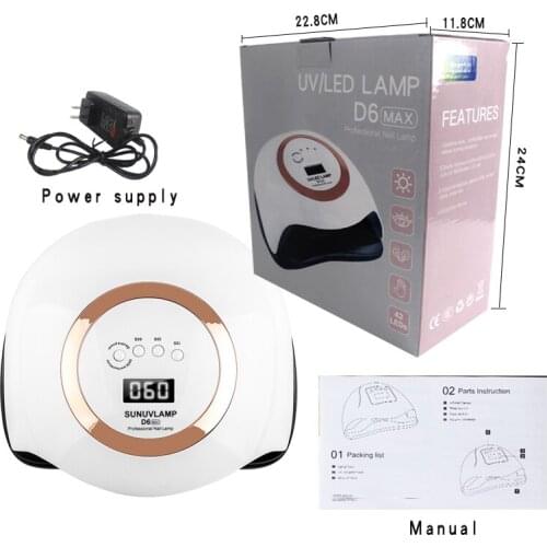 168W UV LED Lamp Nails Dryer Sun Light Nail Lamp Gel Polish Nail Dryer Auto Sensor For All UV LED Gel Polish Nail Tool