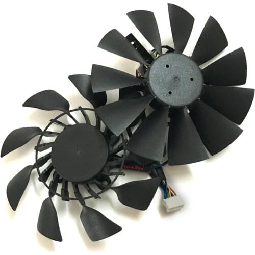 2pcs/lot T129215SU 95mm 12V 0.5A Graphics card fan VGA Cooler for ASUS GTX780TI GTX 780 R9 280X Video card Cooling