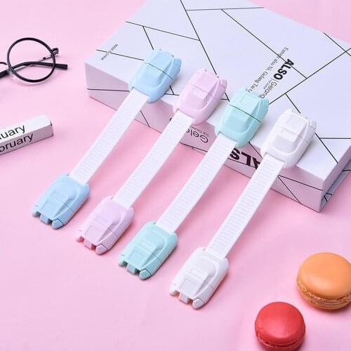 1pc Child Lock Protection Of Children Baby Safety Lock Infant Baby Protection Plastic Lock Cupboard Cabinet Door Drawer Safety L