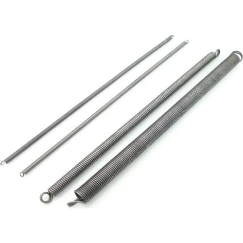 3Pcs Expansion Tension Spring ，300mm Sping Steel Dual Hook Long ，Hardware Accessories Wire Dia 0.3-0.6mm Outer Dia 3-7mm